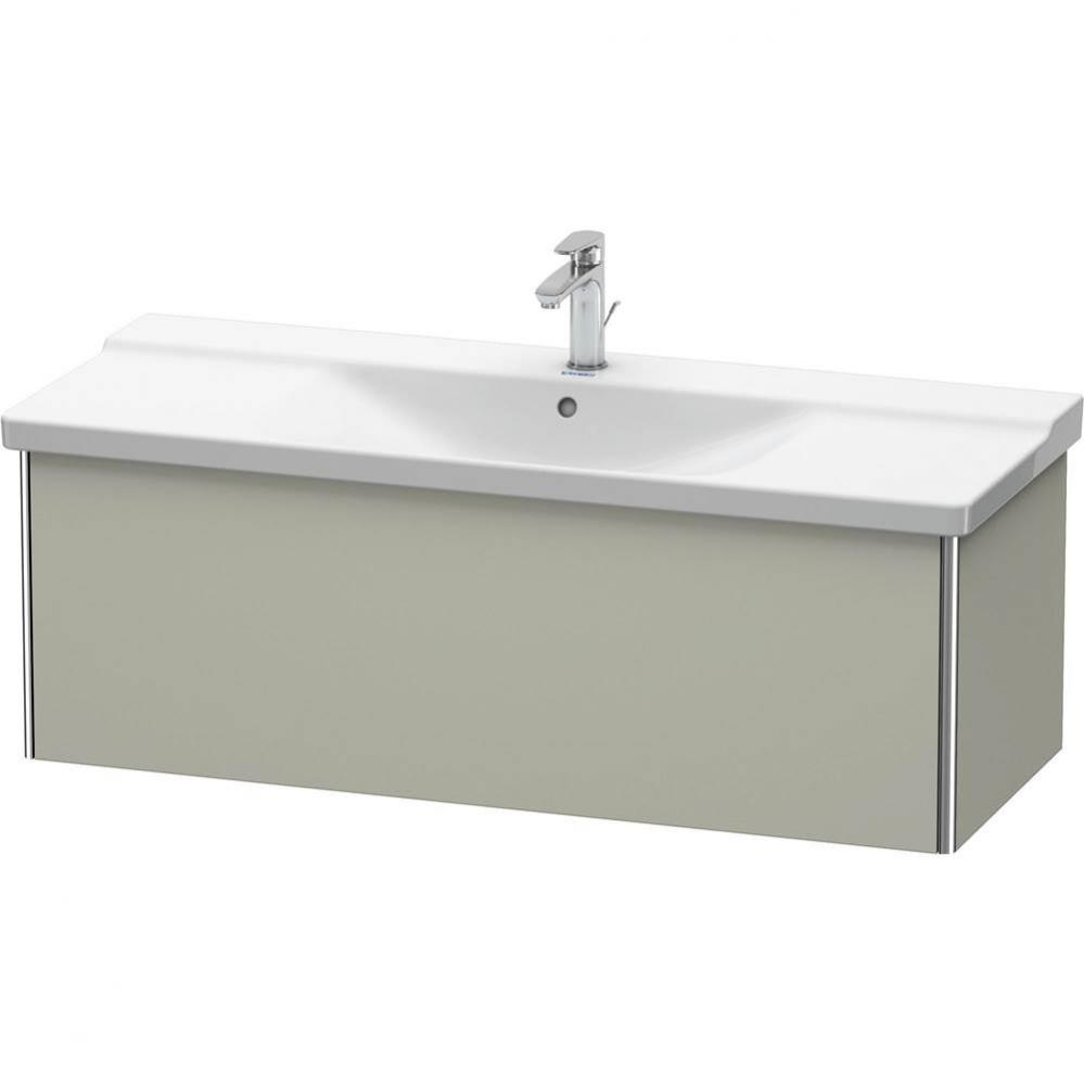 Duravit XSquare Vanity Unit Wall-Mounted  Taupe Satin Matte