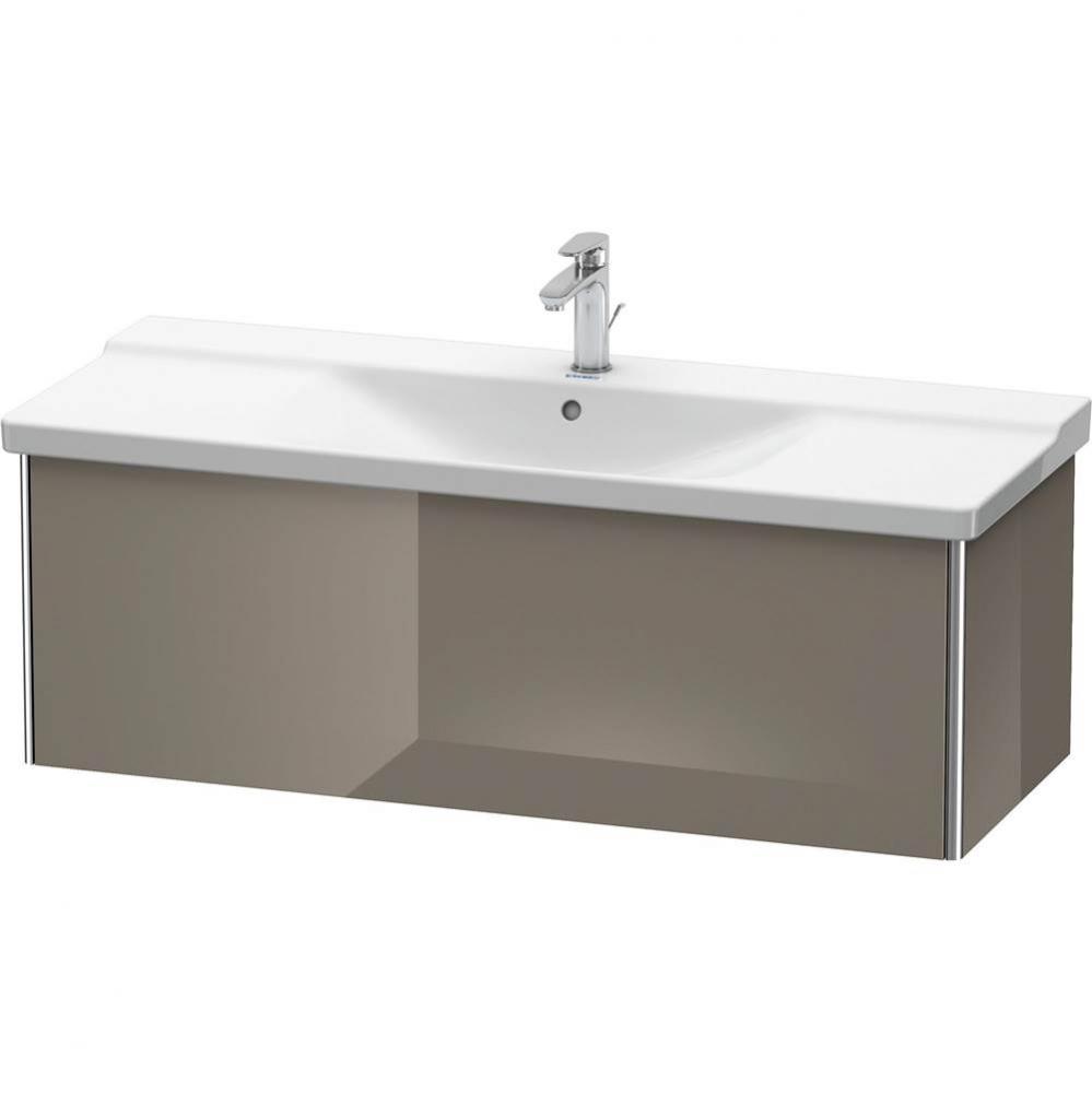 Duravit XSquare Vanity Unit Wall-Mounted  Flannel Gray High Gloss