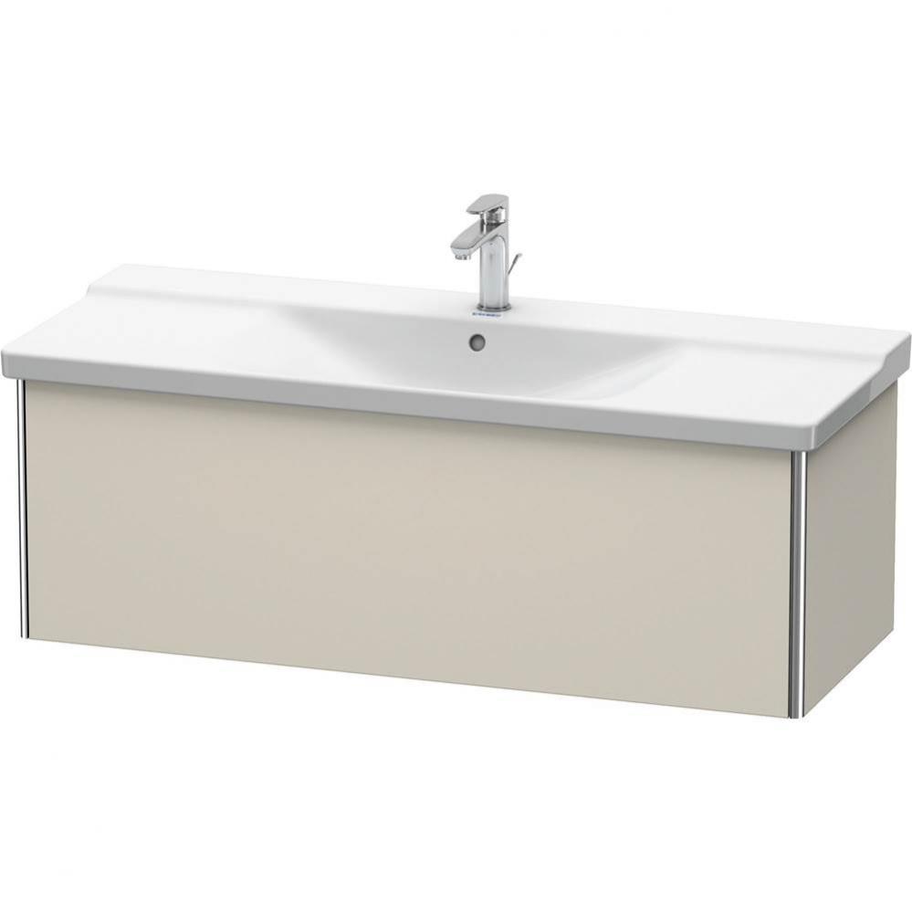 Duravit XSquare Vanity Unit Wall-Mounted  Taupe Matte