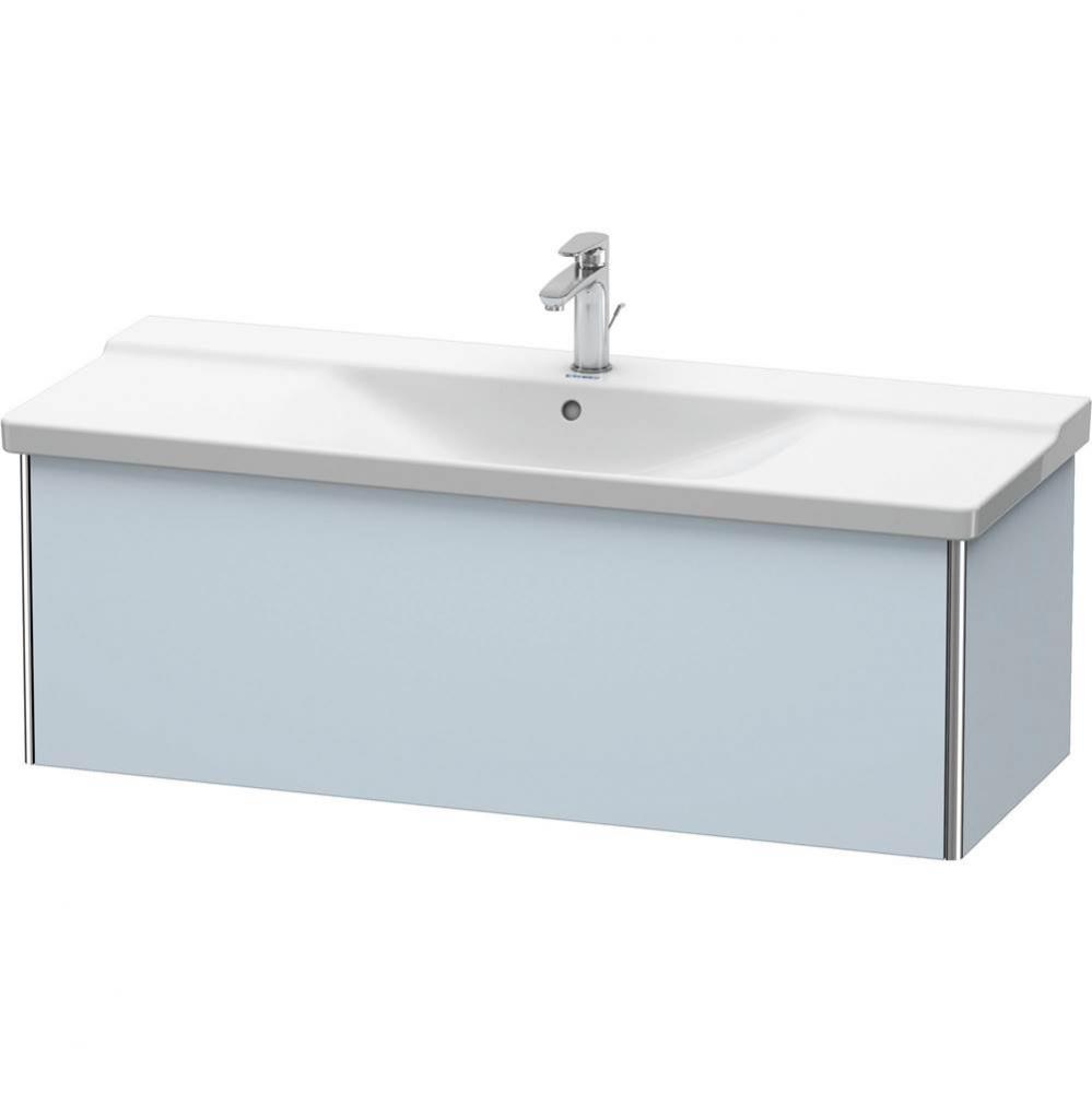 Duravit XSquare Vanity Unit Wall-Mounted  Light Blue Satin Matte