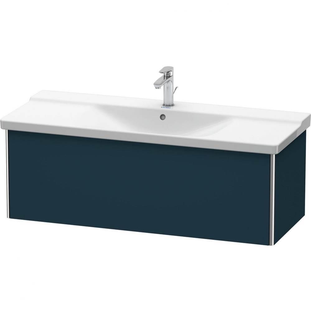 Duravit XSquare Vanity Unit Wall-Mounted  Night Blue Satin Matte