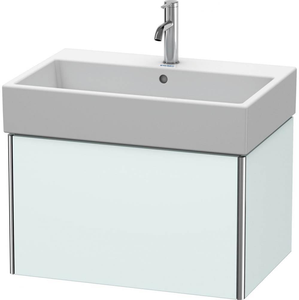 Duravit XSquare Vanity Unit Wall-Mounted  Light Blue Matte