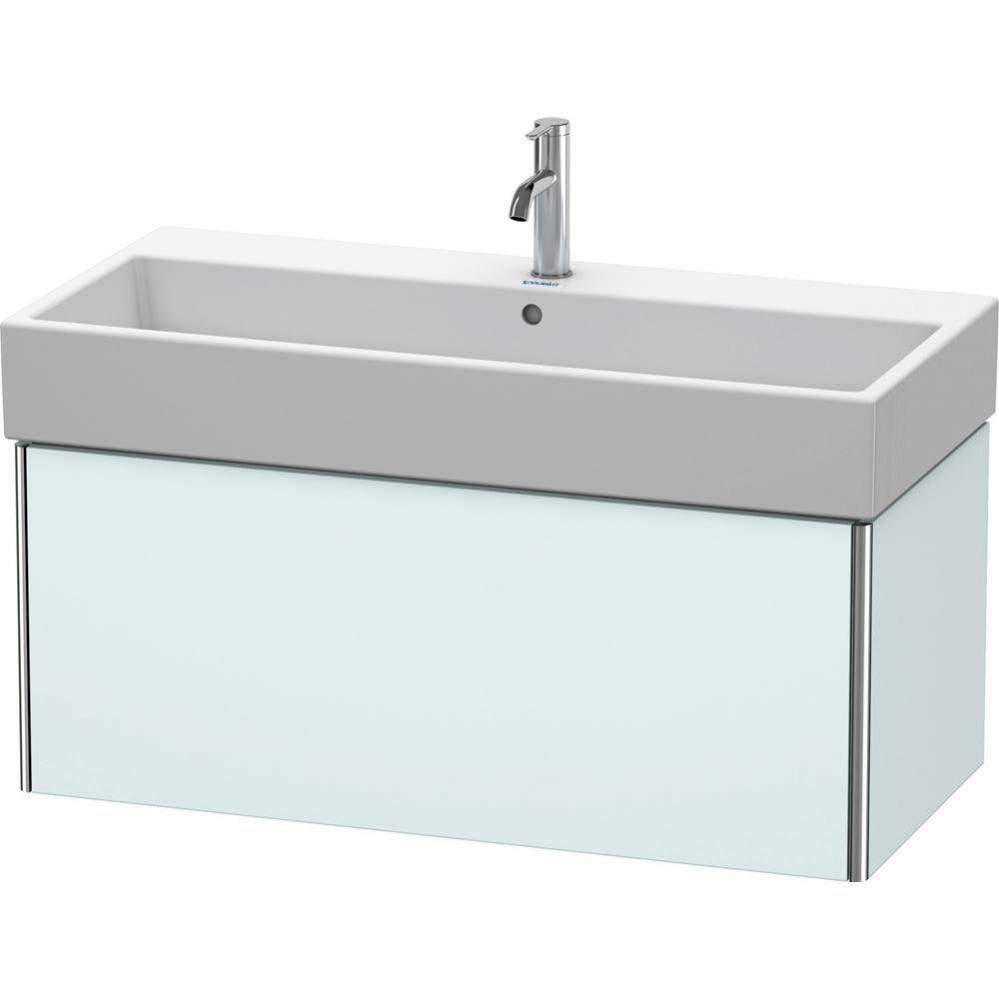 Duravit XSquare Vanity Unit Wall-Mounted  Light Blue Matte