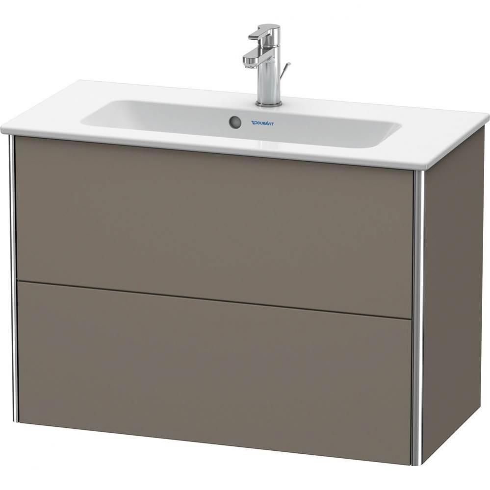 Duravit XSquare Vanity Unit Wall-Mounted  Flannel Gray Satin Matte