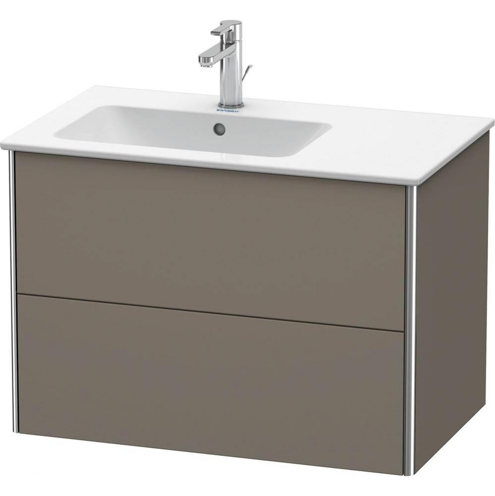 Duravit XSquare Vanity Unit Wall-Mounted  Flannel Gray Satin Matte