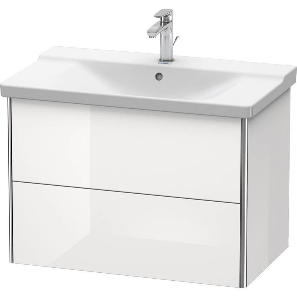 Duravit XSquare Vanity Unit Wall-Mounted  White High Gloss