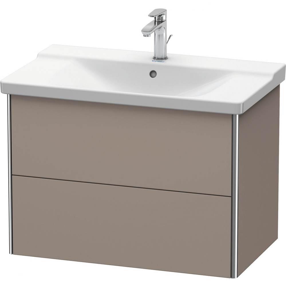 Duravit XSquare Vanity Unit Wall-Mounted  Basalt Matte