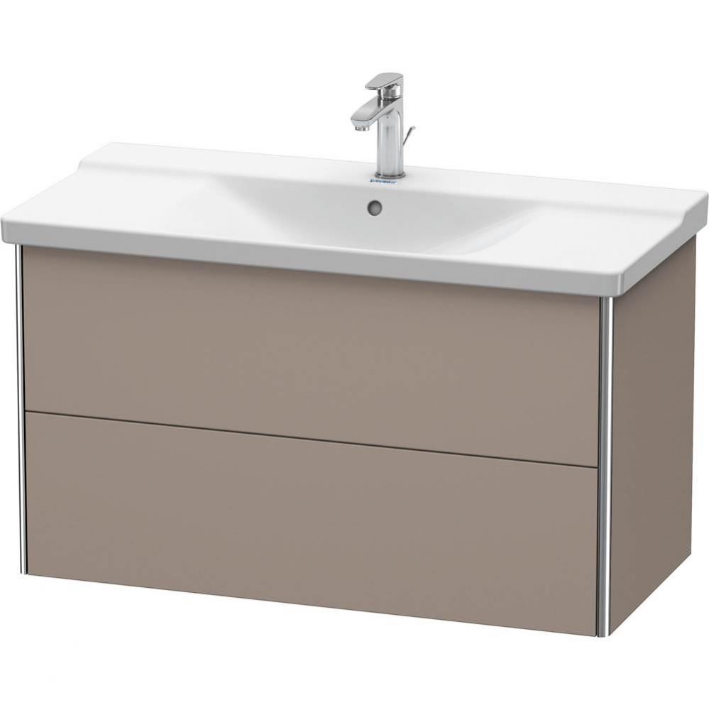 Duravit XSquare Vanity Unit Wall-Mounted  Basalt Matte