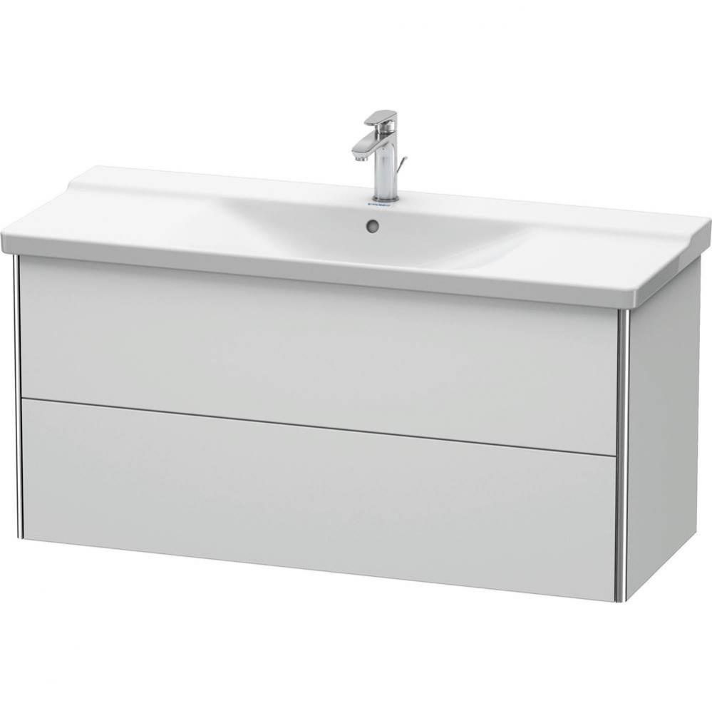 Duravit XSquare Vanity Unit Wall-Mounted  White Satin Matte