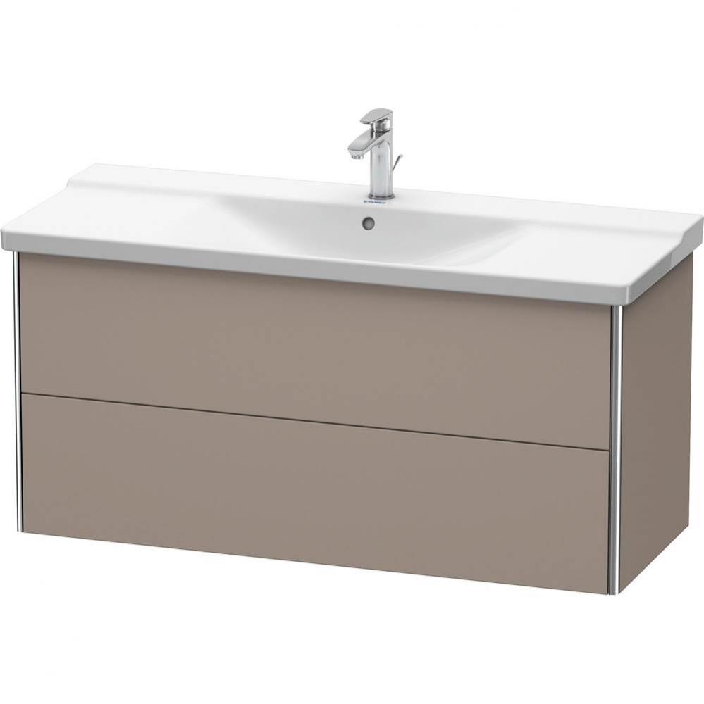 Duravit XSquare Vanity Unit Wall-Mounted  Basalt Matte