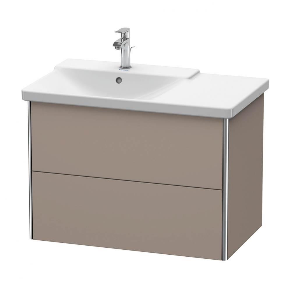 Duravit XSquare Vanity Unit Wall-Mounted  Basalt Matte