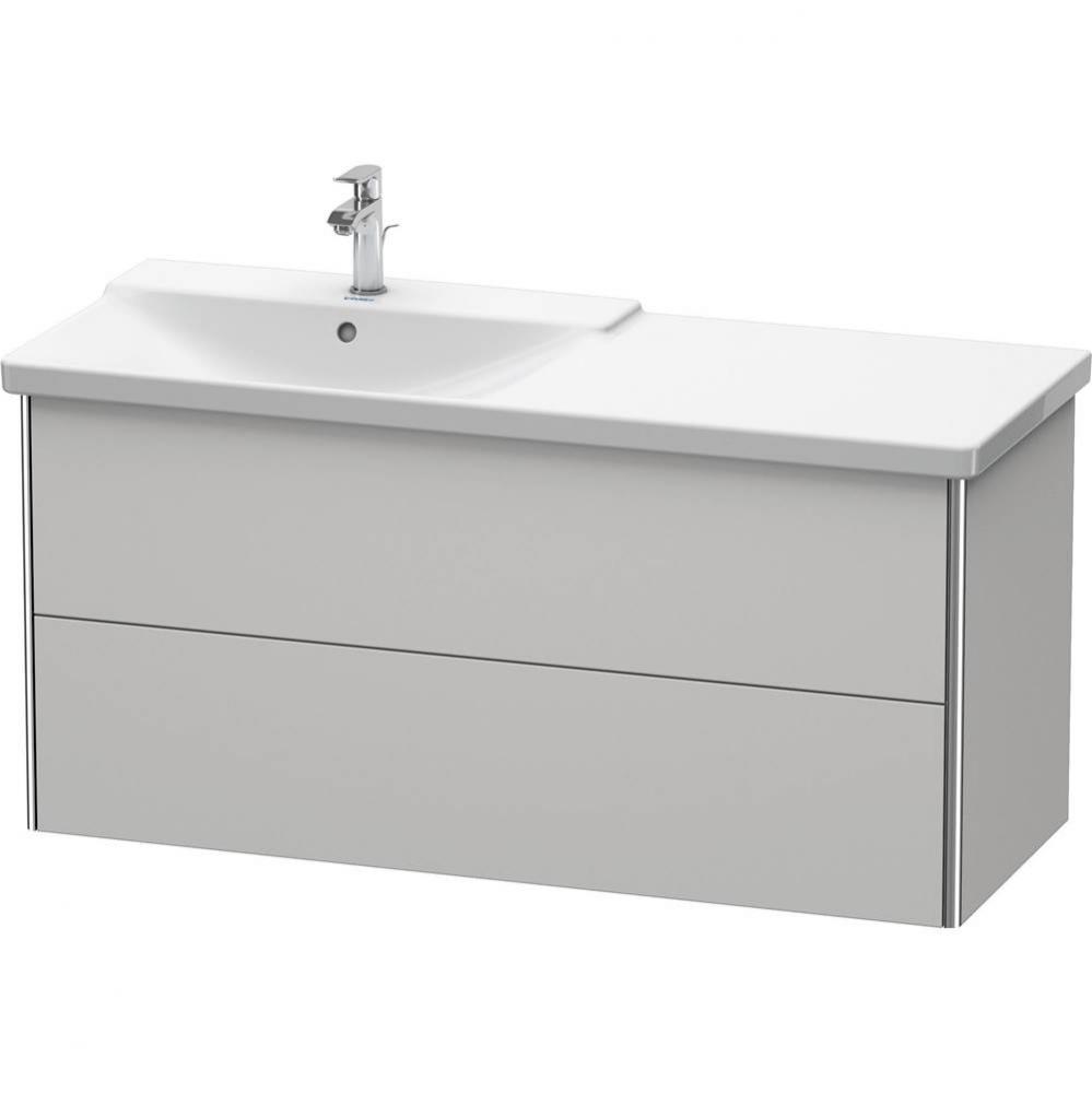 Duravit XSquare Vanity Unit Wall-Mounted  Nordic White Satin Matte