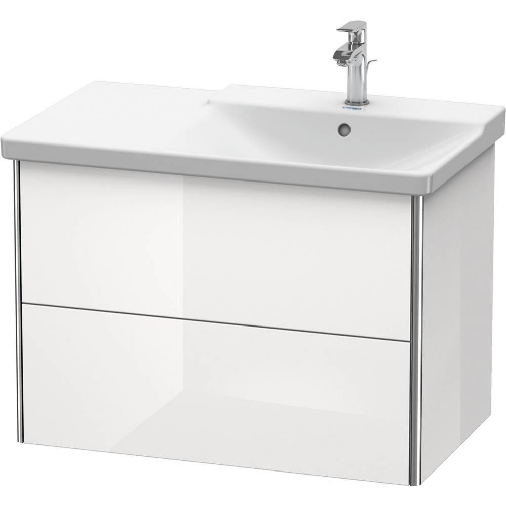 Duravit XSquare Vanity Unit Wall-Mounted  White High Gloss