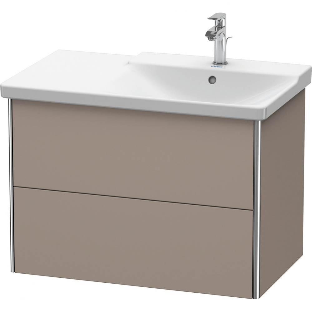 Duravit XSquare Vanity Unit Wall-Mounted  Basalt Matte