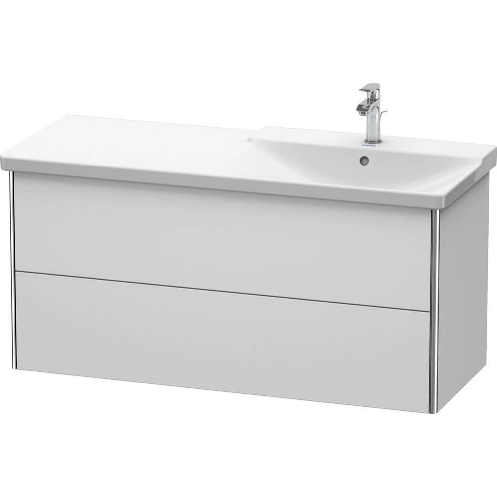 Duravit XSquare Vanity Unit Wall-Mounted  White Satin Matte