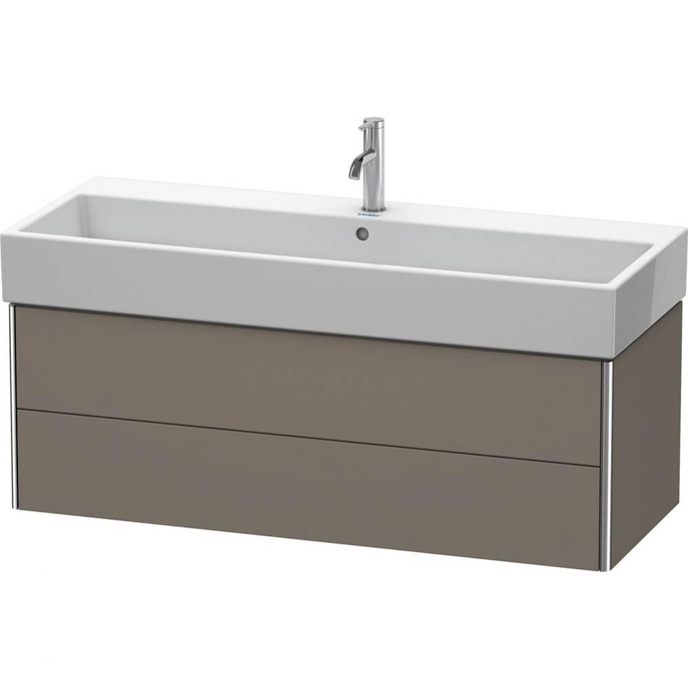 Duravit XSquare Vanity Unit Wall-Mounted  Flannel Gray Satin Matte