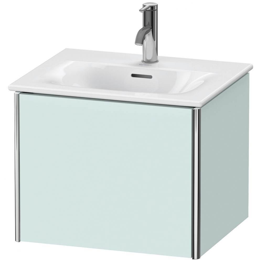 Duravit XSquare Vanity Unit Wall-Mounted  Light Blue Matte