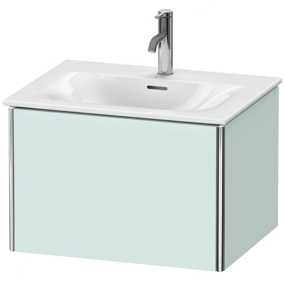 Duravit XSquare Vanity Unit Wall-Mounted  Light Blue Matte