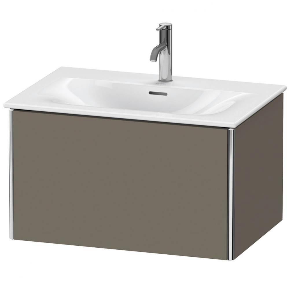 Duravit XSquare Vanity Unit Wall-Mounted  Flannel Gray Satin Matte