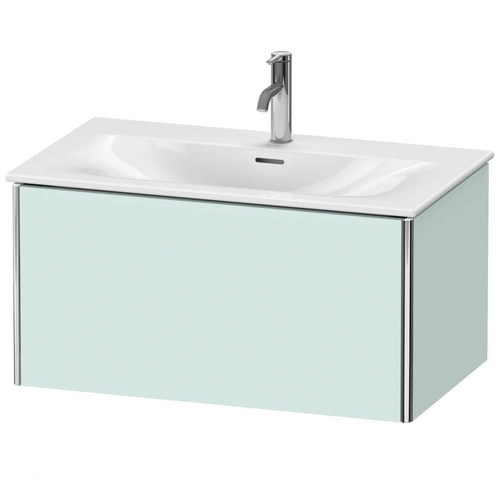 Duravit XSquare Vanity Unit Wall-Mounted  Light Blue Matte