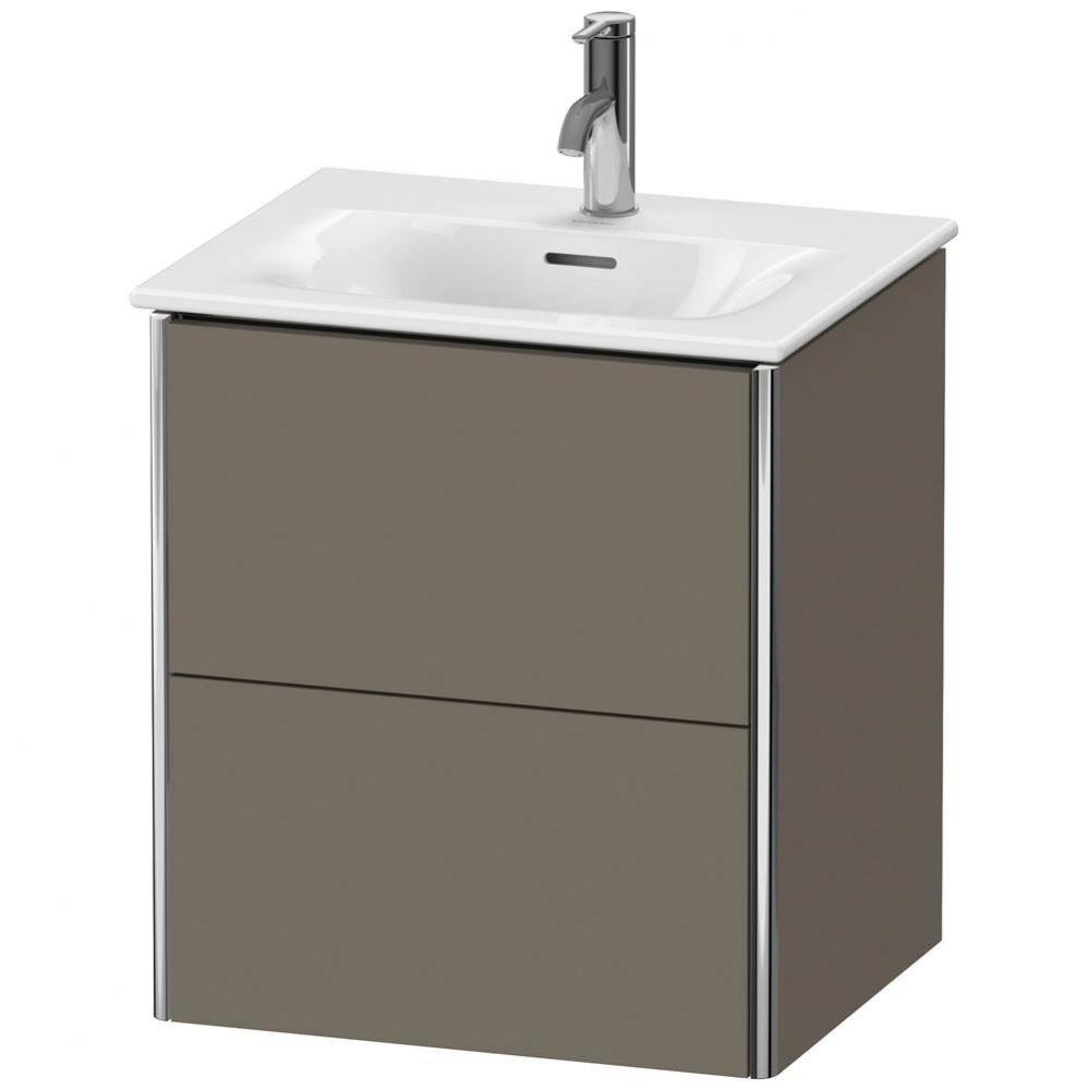 Duravit XSquare Vanity Unit Wall-Mounted  Flannel Gray Satin Matte