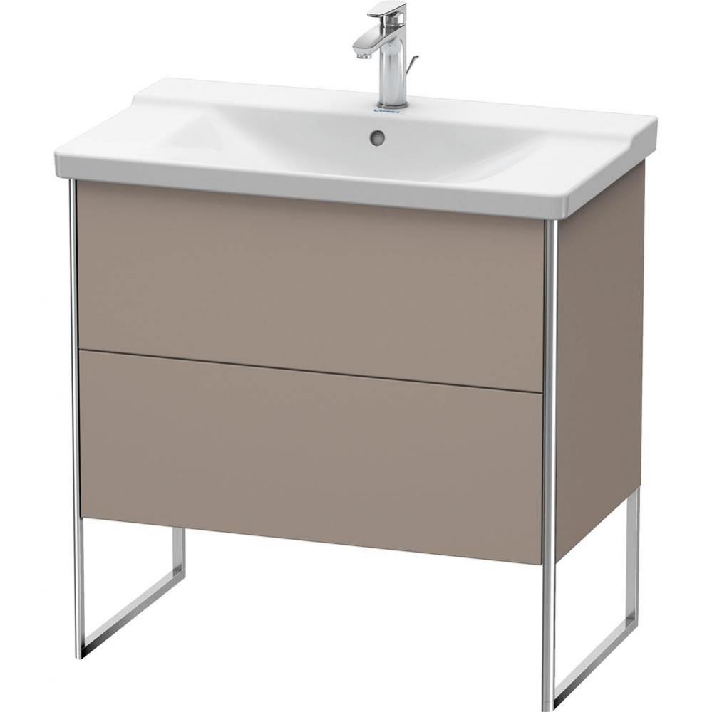 Duravit XSquare Floor Standing Vanity Unit  Basalt Matte