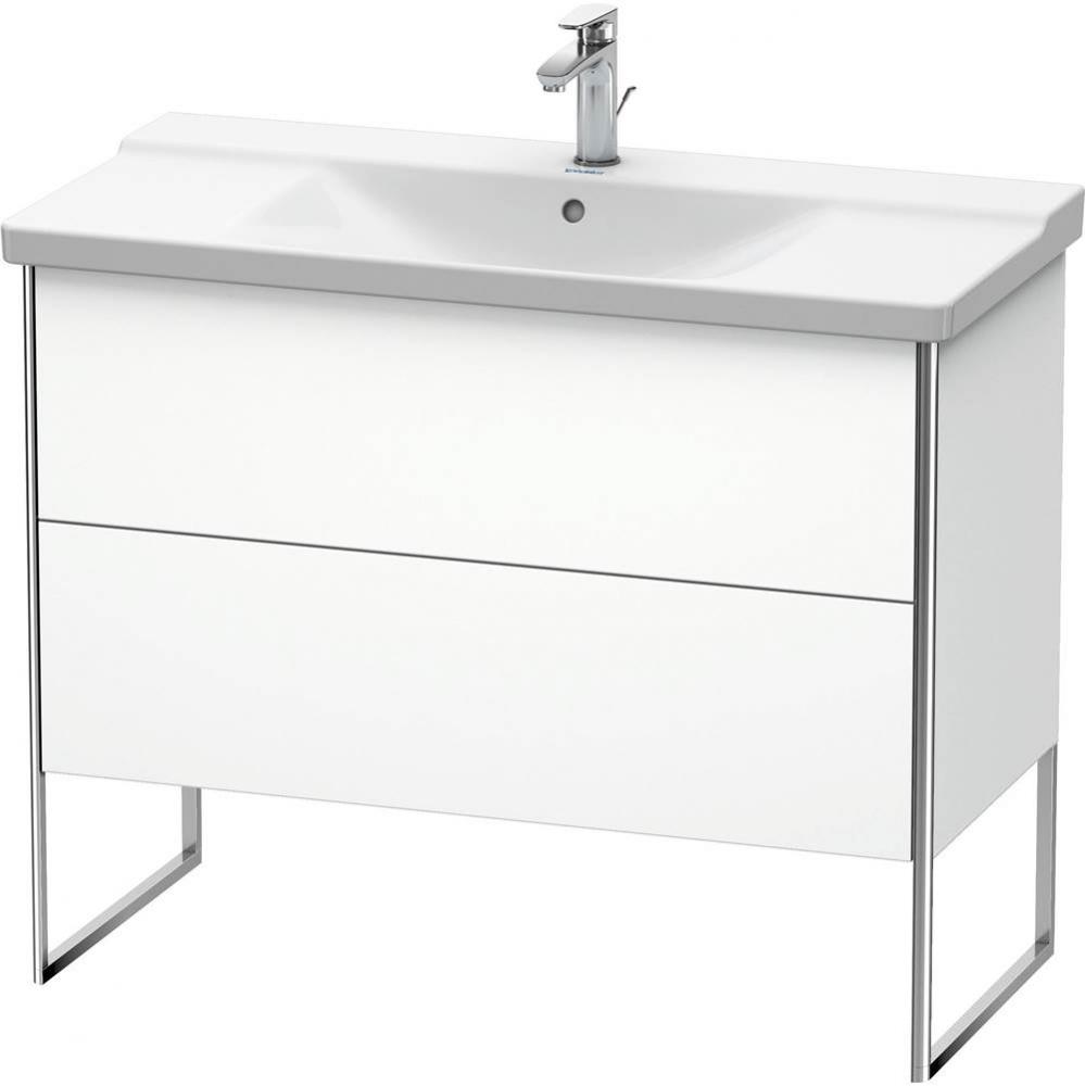 Duravit XSquare Floor Standing Vanity Unit  White Matte