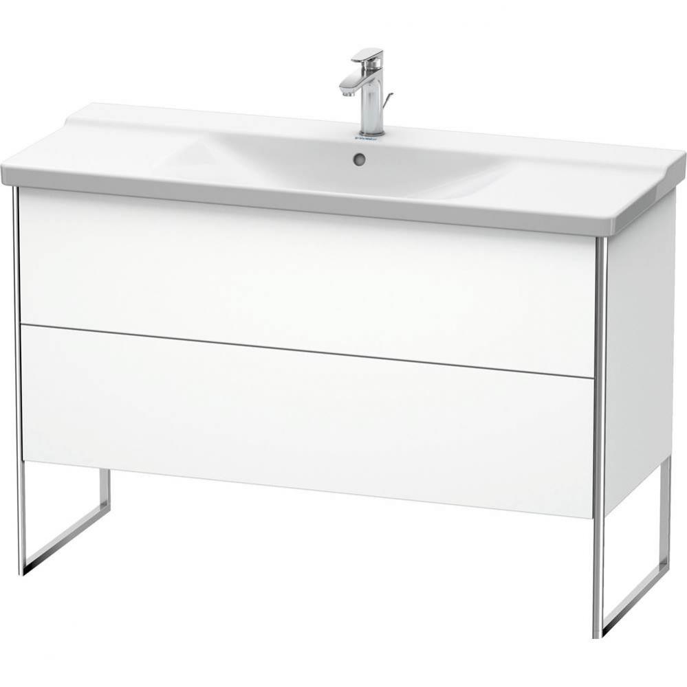 Duravit XSquare Floor Standing Vanity Unit  White Matte