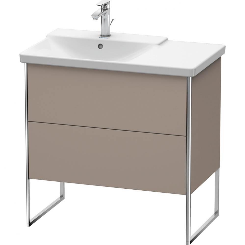 Duravit XSquare Floor Standing Vanity Unit  Basalt Matte