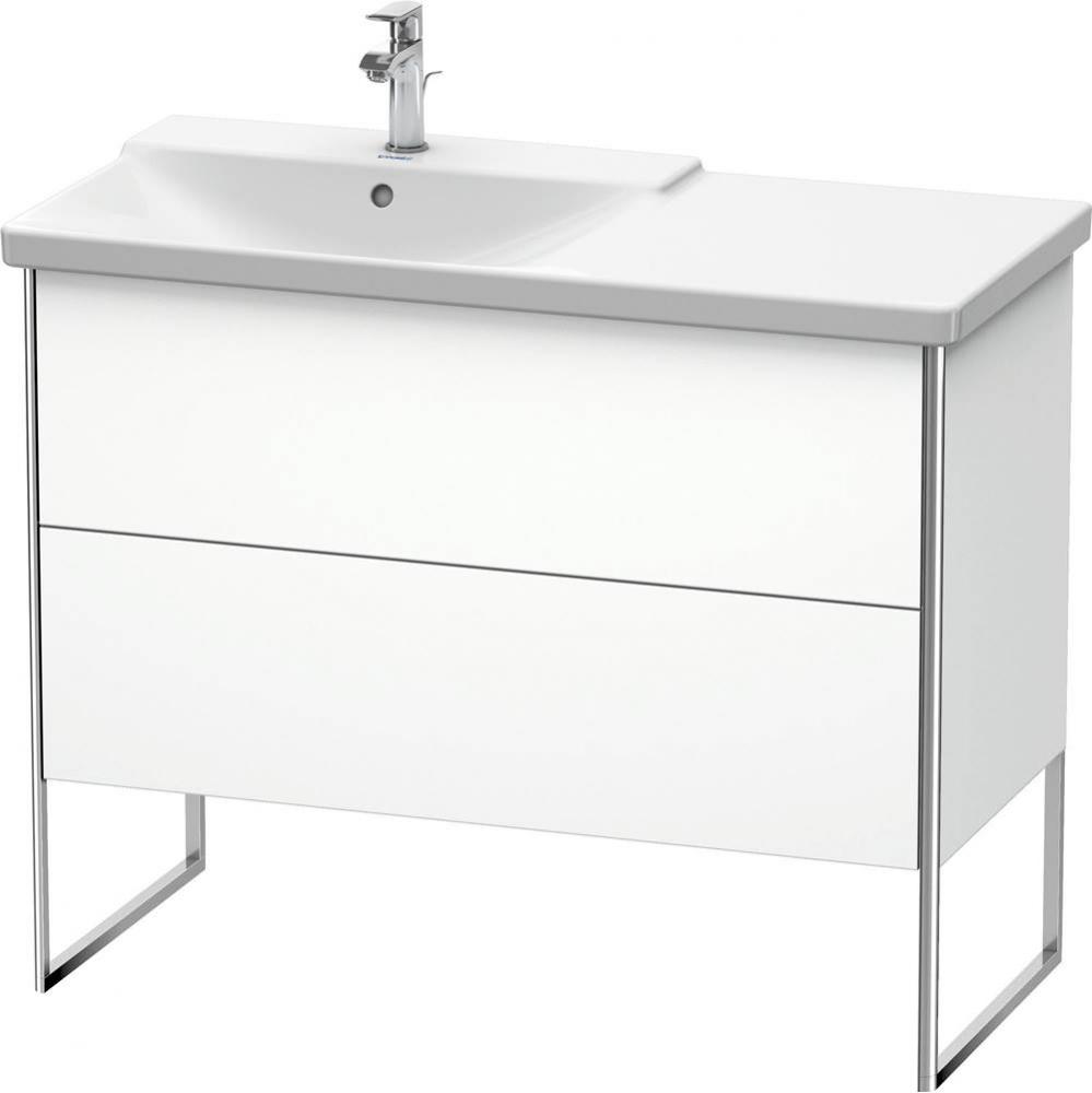 Duravit XSquare Floor Standing Vanity Unit  White Matte