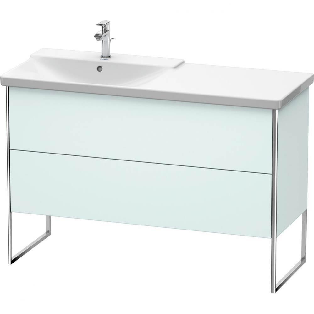 Duravit XSquare Floor Standing Vanity Unit  Light Blue Matte