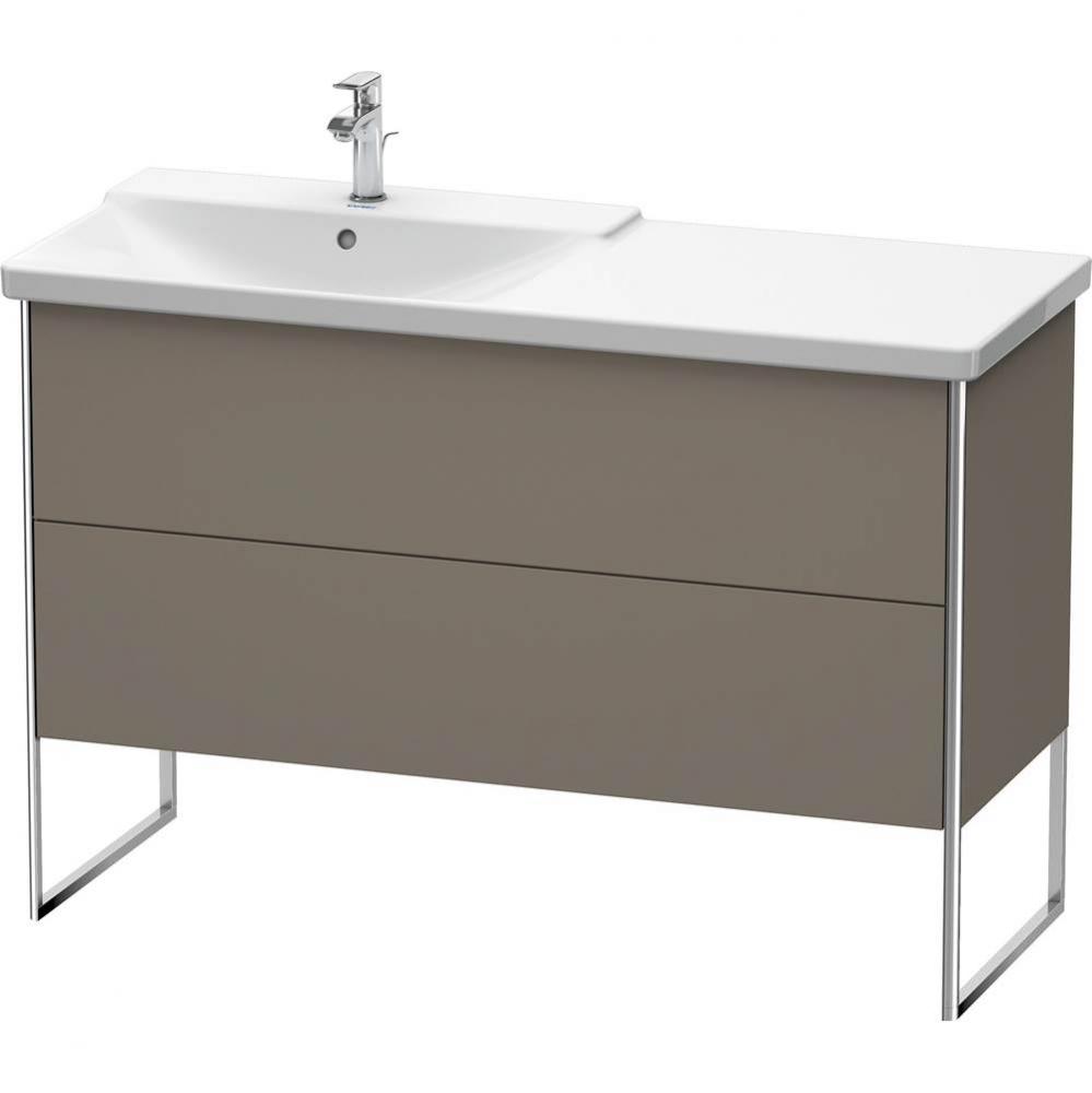 Duravit XSquare Floor Standing Vanity Unit  Flannel Gray Satin Matte