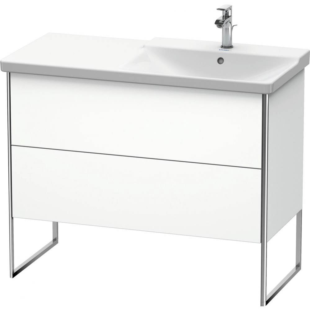 Duravit XSquare Floor Standing Vanity Unit  White Matte