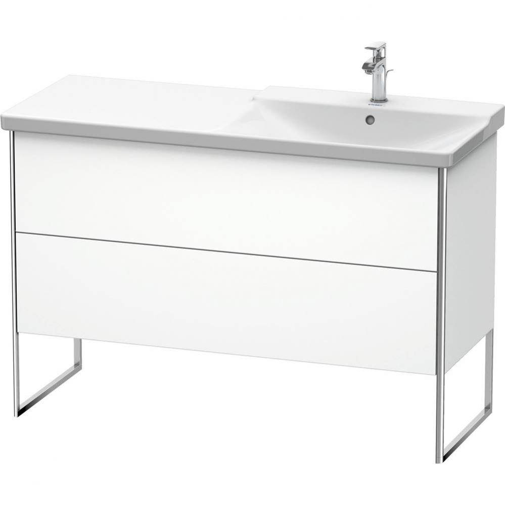 Duravit XSquare Floor Standing Vanity Unit  White Matte