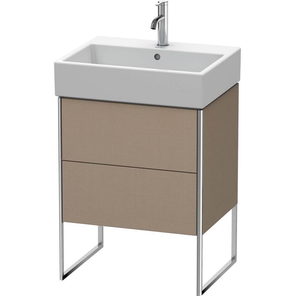 Duravit XSquare Two Drawer Floorstanding Vanity Unit Linen