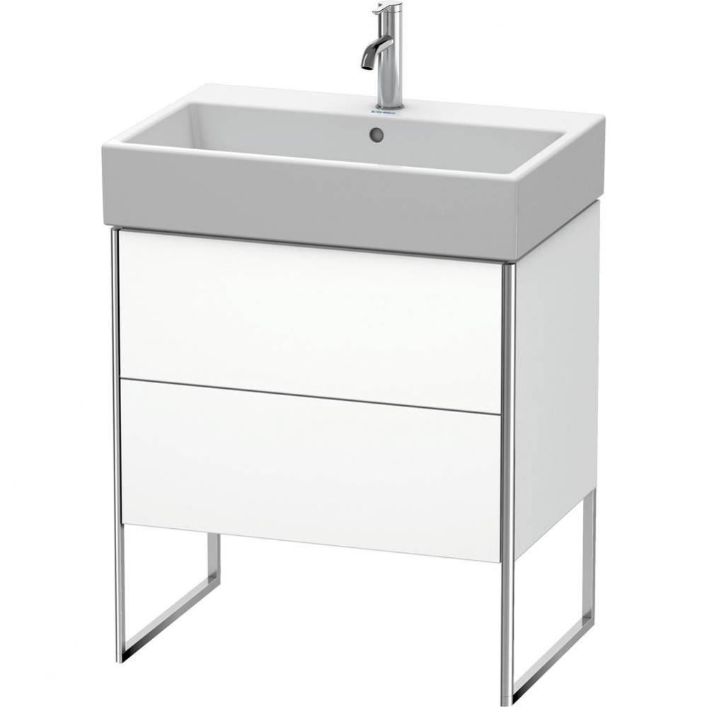 Duravit XSquare Two Drawer Floorstanding Vanity Unit White