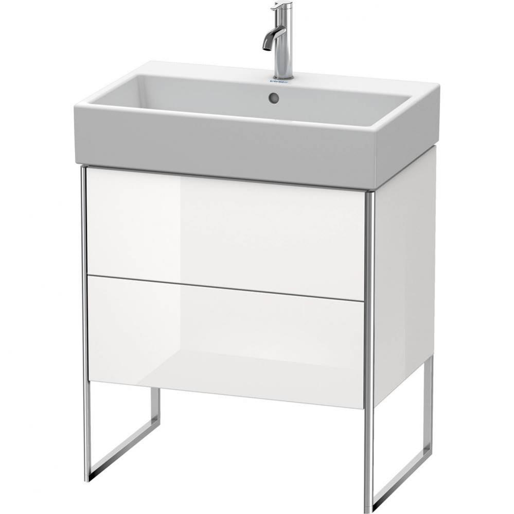 Duravit XSquare Two Drawer Floorstanding Vanity Unit White