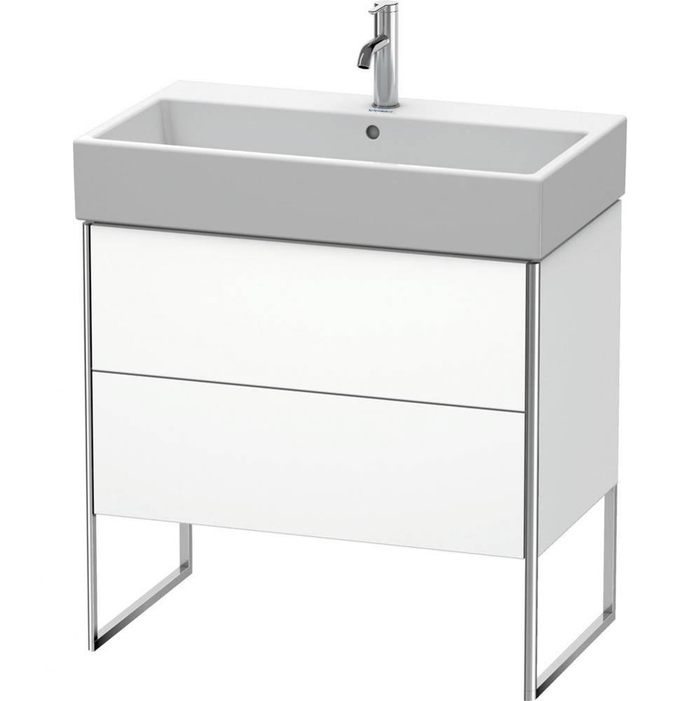 Duravit XSquare Two Drawer Floorstanding Vanity Unit White