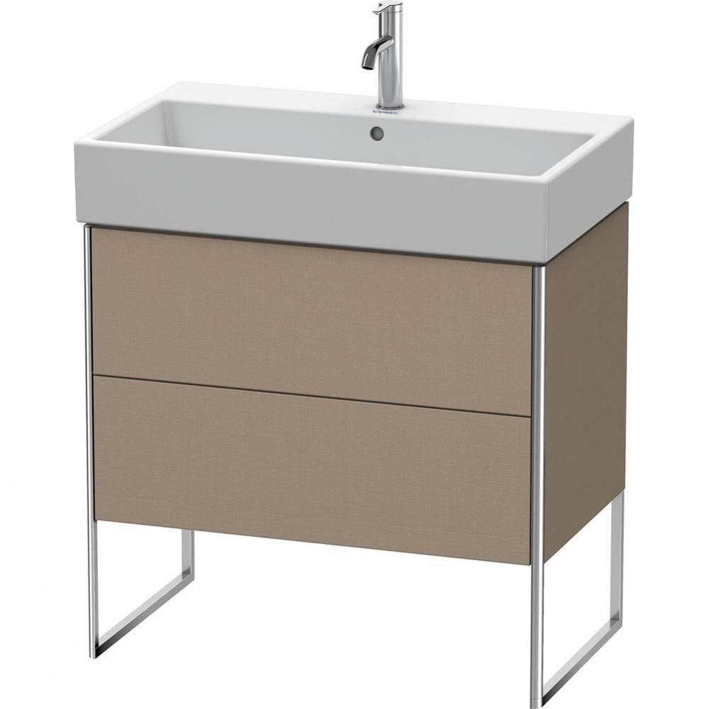 Duravit XSquare Two Drawer Floorstanding Vanity Unit Linen