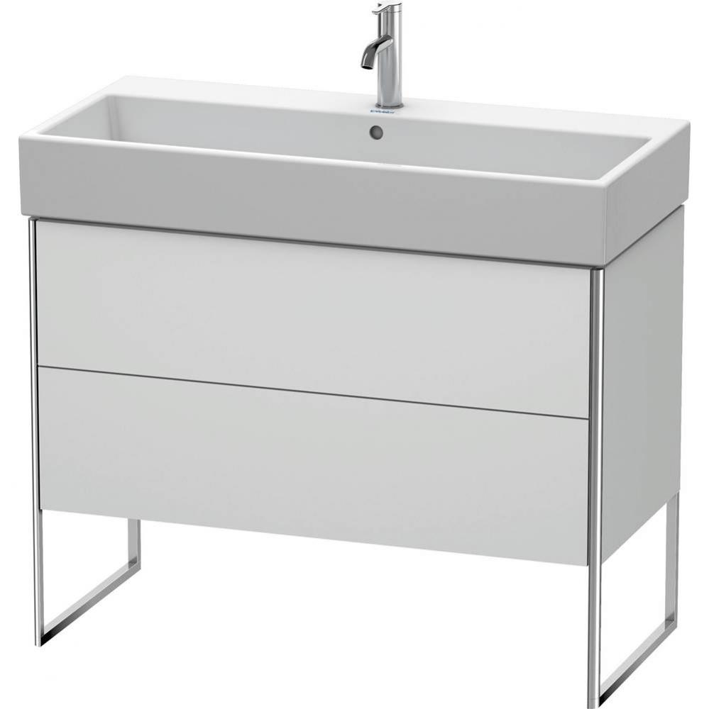 Duravit XSquare Two Drawer Floorstanding Vanity Unit White