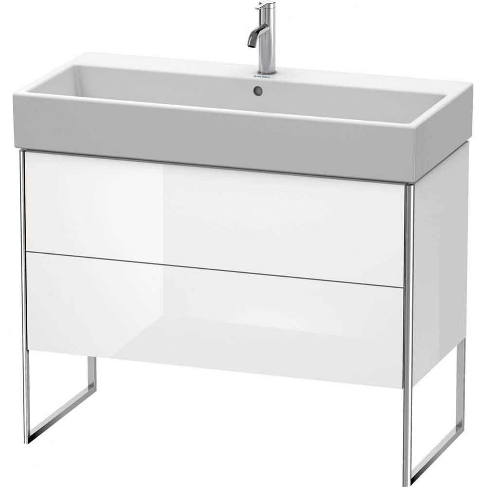 Duravit XSquare Two Drawer Floorstanding Vanity Unit White