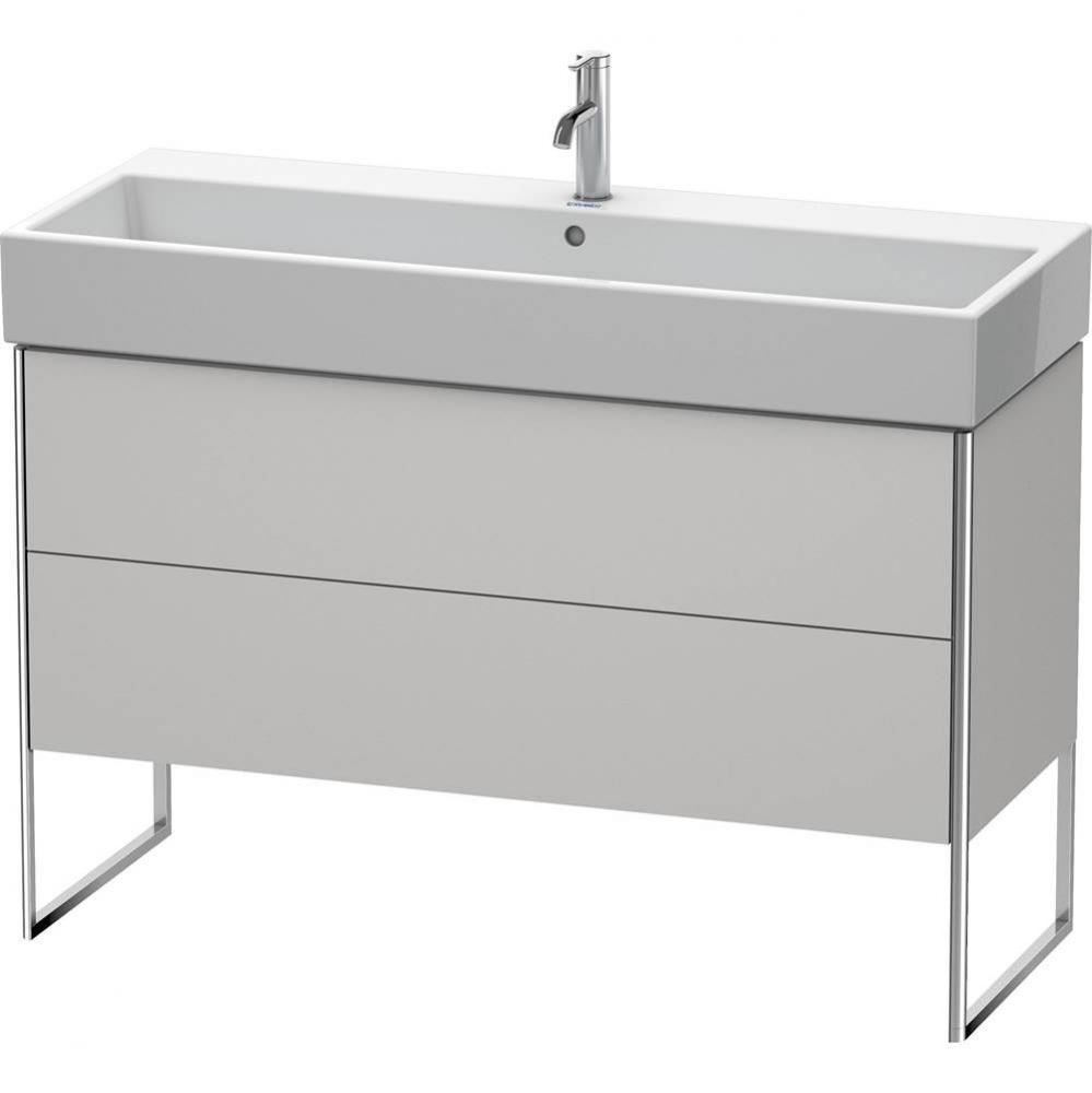 Duravit XSquare Two Drawer Floorstanding Vanity Unit Nordic White