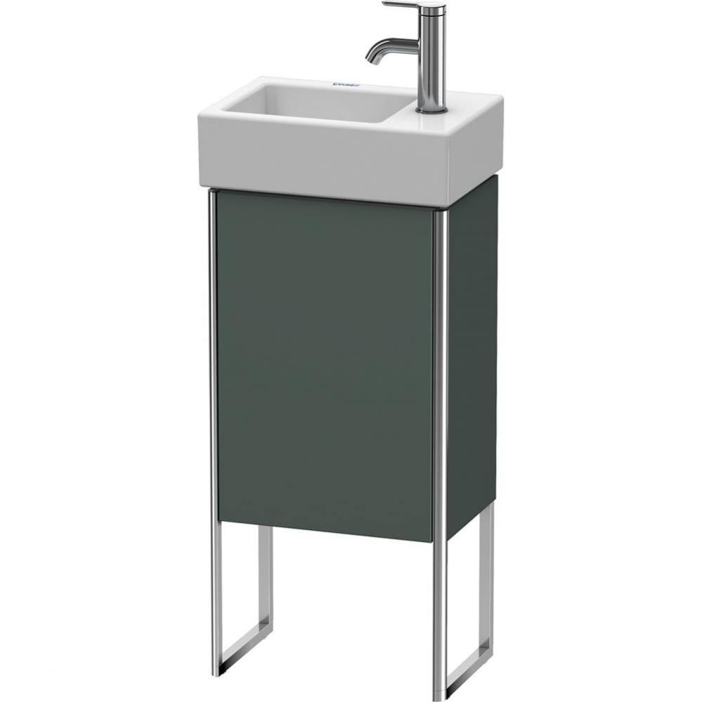 Duravit XSquare One Door Floorstanding Vanity Unit Dolomite Gray