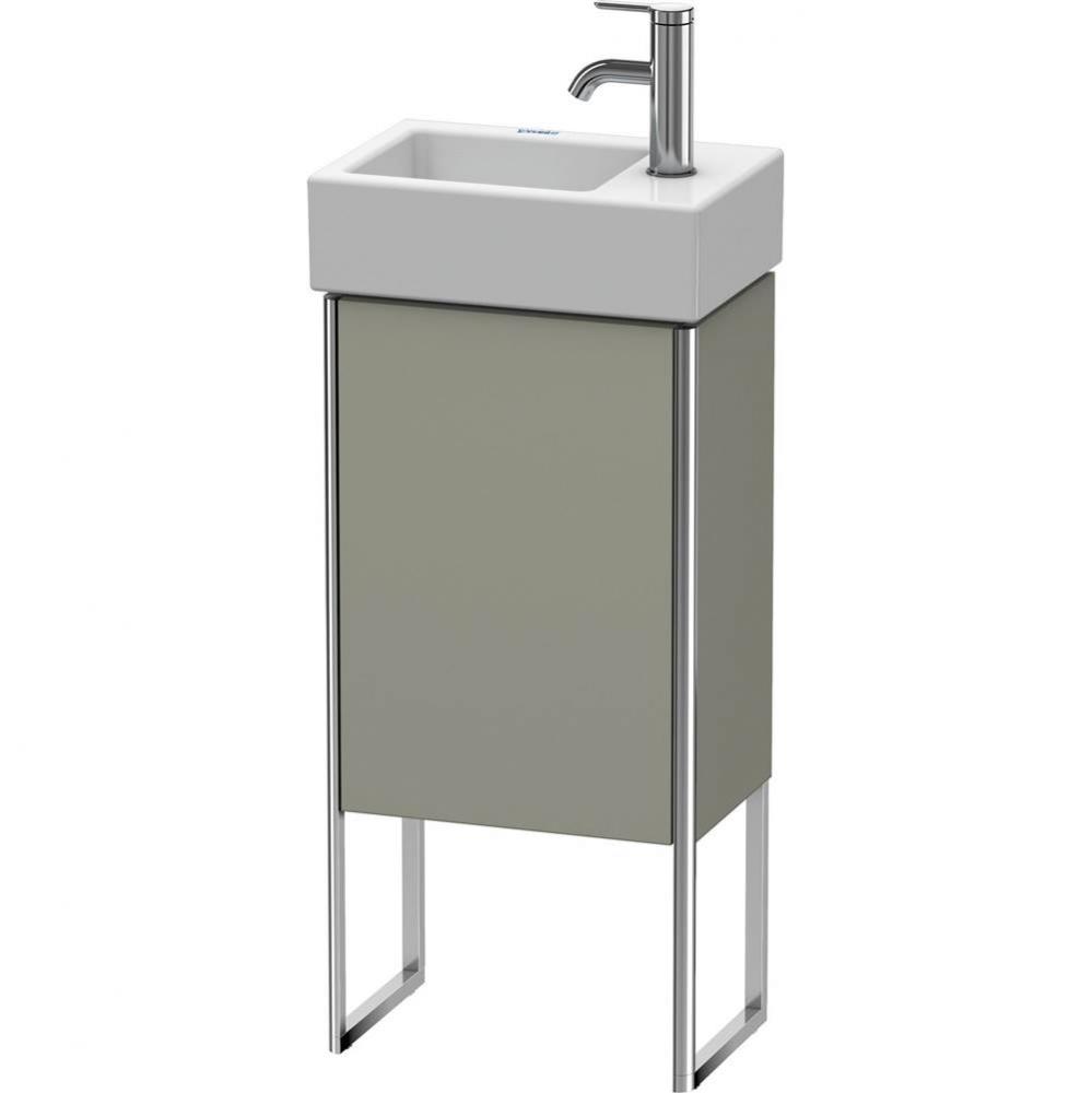 Duravit XSquare One Door Floorstanding Vanity Unit Stone Gray