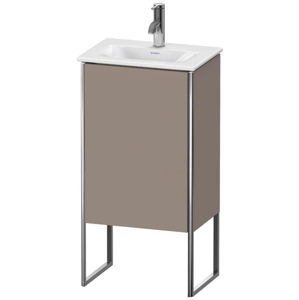 Duravit XSquare One Door Floorstanding Vanity Unit Basalt