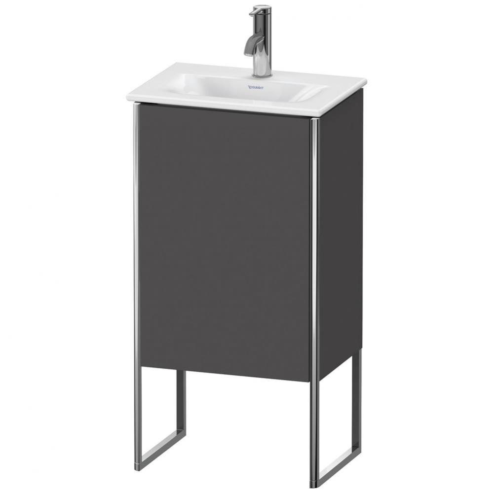 Duravit XSquare One Door Floorstanding Vanity Unit Graphite