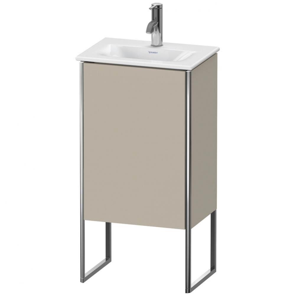 Duravit XSquare One Door Floorstanding Vanity Unit Taupe