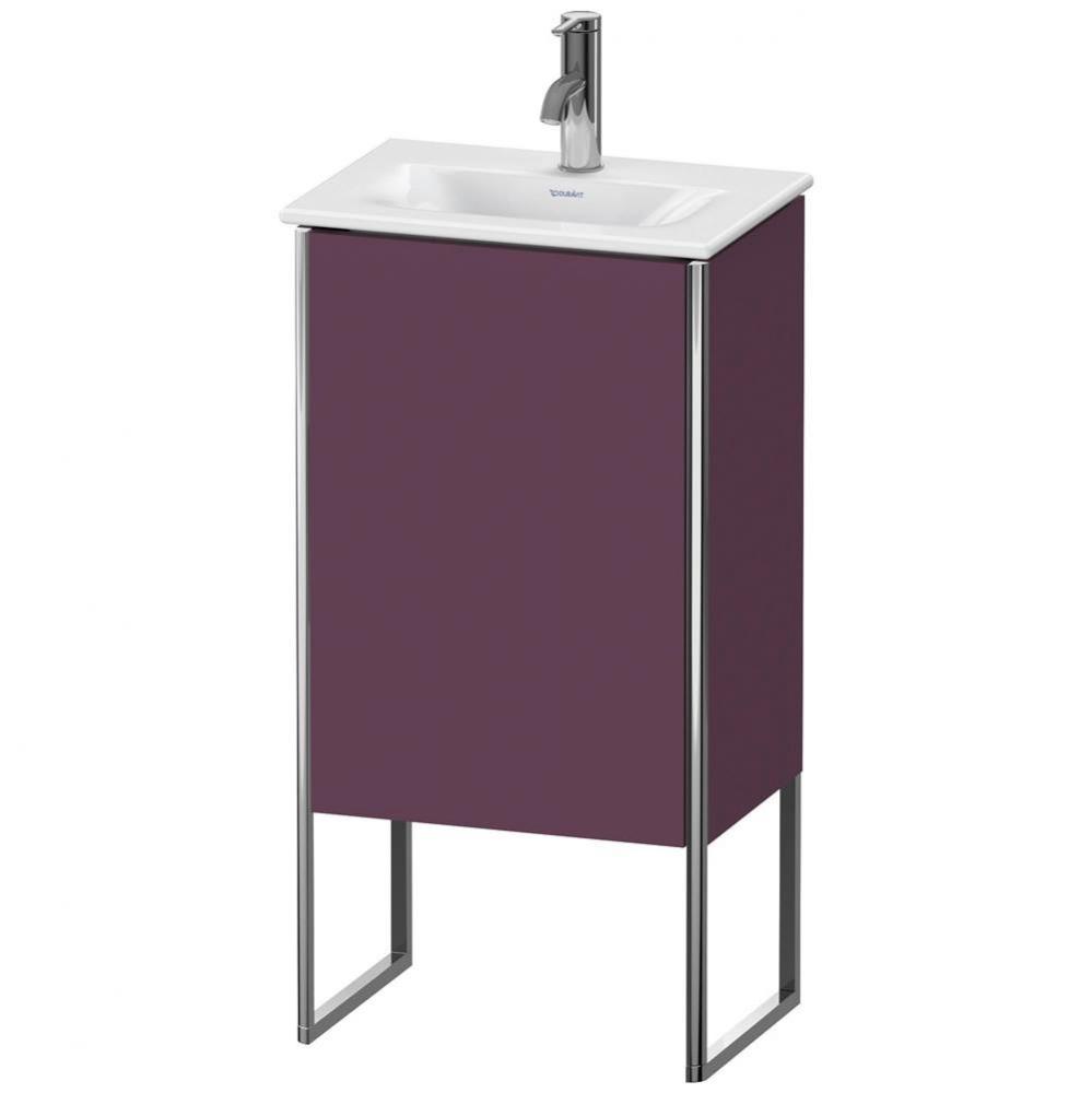 Duravit XSquare One Door Floorstanding Vanity Unit Aubergine