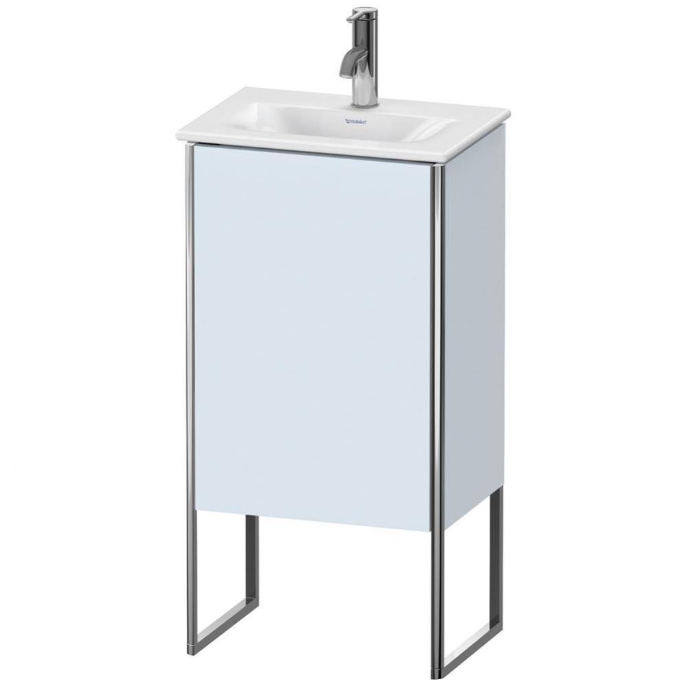 Duravit XSquare One Door Floorstanding Vanity Unit Light Blue