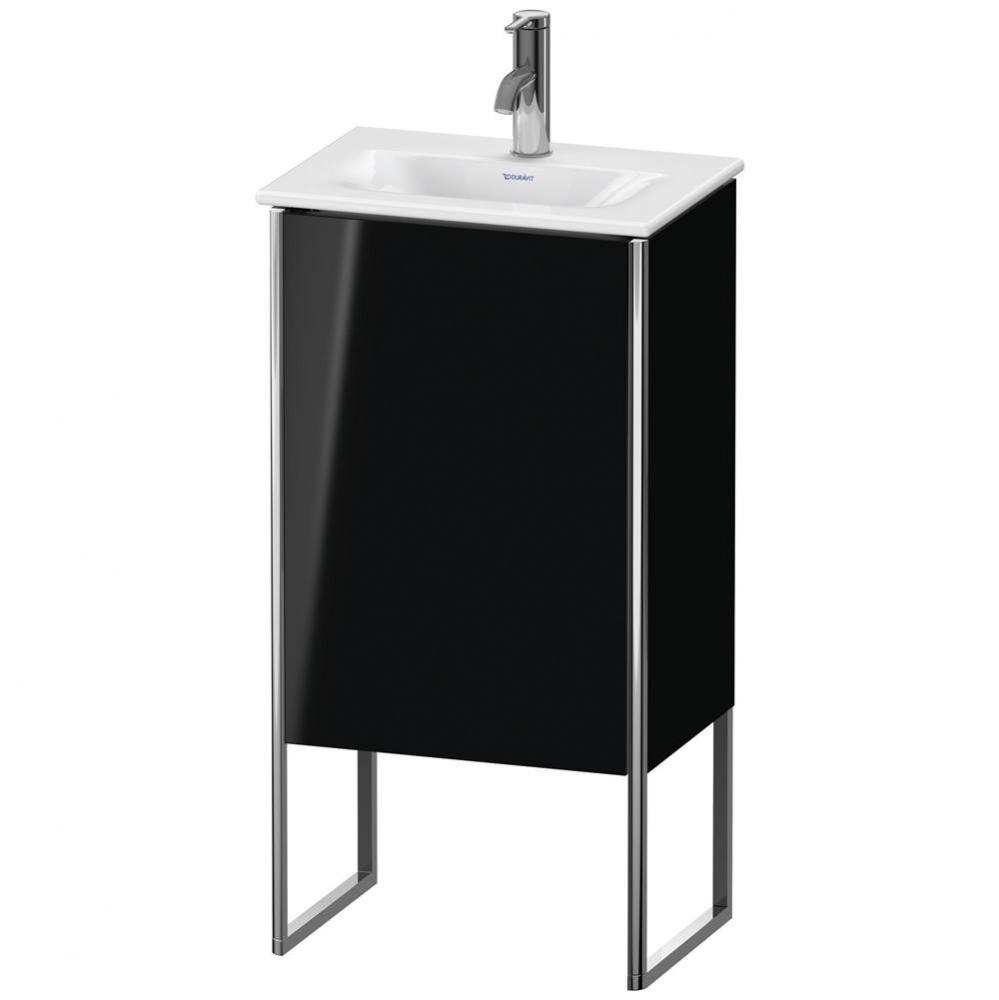 Duravit XSquare One Door Floorstanding Vanity Unit Black